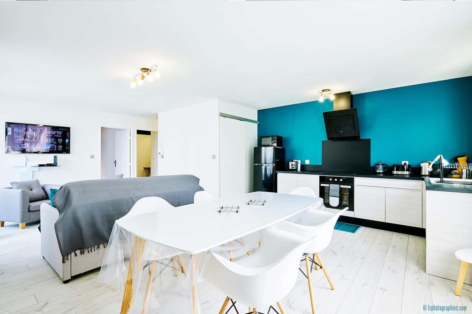 T2 Cosy A 100M De La Plage, Saint-Pierre, Luma Appart Esterno foto